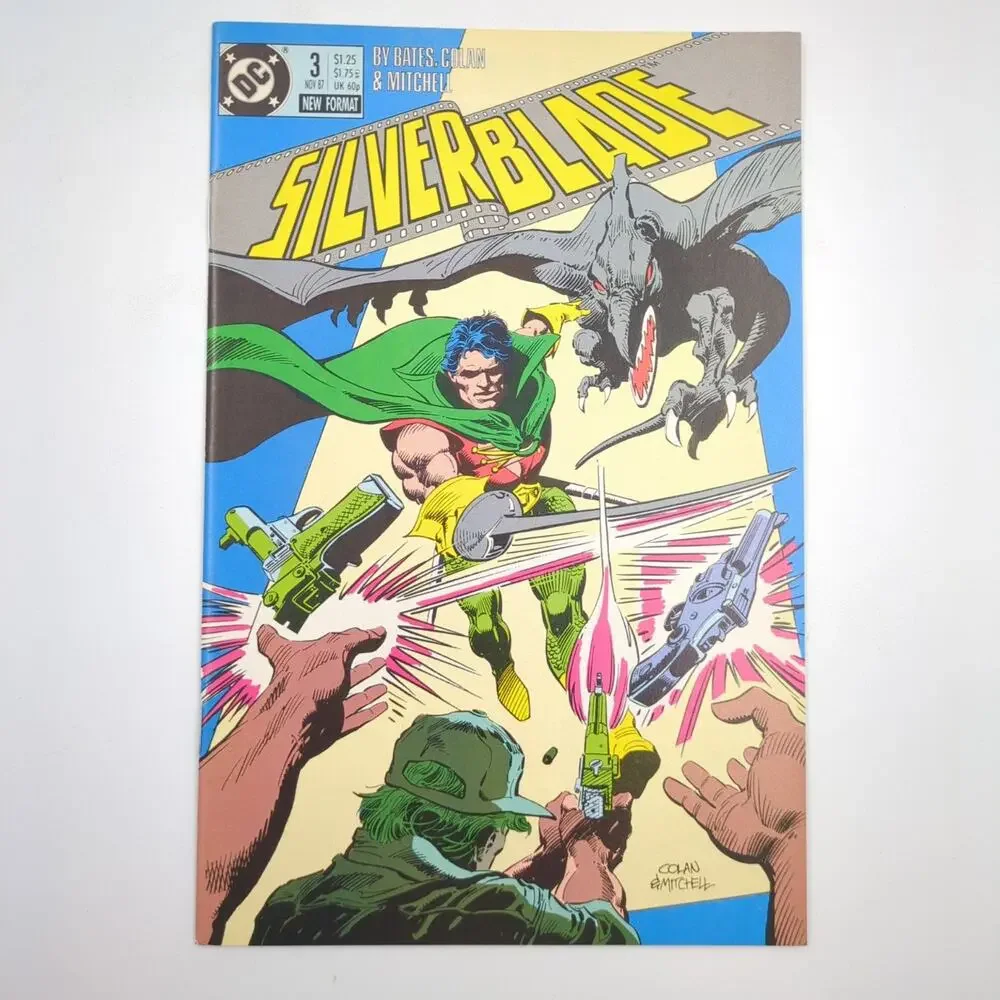 Silverblade Comic Lot of 4 Issues #3 4 6 8 DC Comics Bronze Age
